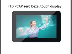 Zero Bezel Industrial Touch Screen Monitor, High Definition 55 Inch Lcd Monitor
