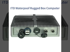Waterproof Rugged Industrial Box PC LED Touch Monitor Solusi Kotak Komputer Tertanam