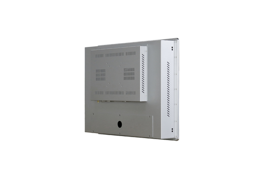 21.5" stainless steel waterproof panel PC with control buttons for CNC industrial automation