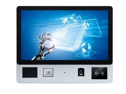 OEM 13.3”PCAP Touch Panel PC with RFID & QR & Printer, Intel J6412  Industrial HMI LCD Touch Display Panel PC Touch Screen All-In-One Mini Computer