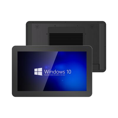 10.1" Fanless Pcap Touch Panel PC Industrial All-in-one Touch Kiosk