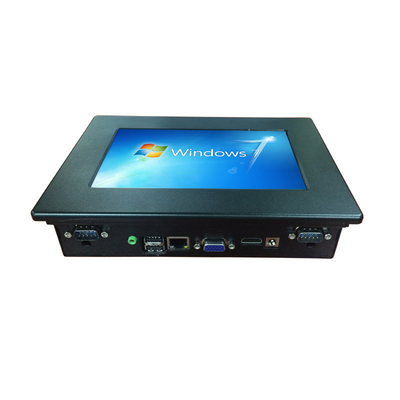 7'' Embedded Industrial LCD Monitor Rugged HD All In One Fanless Touchscreen PCs PCAP