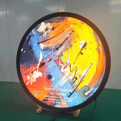 ITD 23.6''Touchscreen LCD AIO Round Display High Brightness 1920×1080 Kelas Industri untuk aplikasi luar ruangan, seperti totem luar ruangan, kios luar ruangan, otomatisasi pabrik, militer, transportasi.